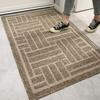 Cross-Border Plush Non-Slip Bathroom and Bedroom Floor Mat - Water Absorbent Foot Pad