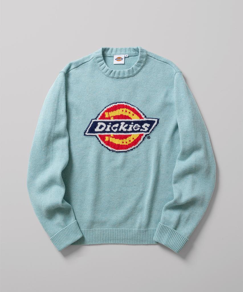 DICKIES Tree Logo Pullover Knit Skyblue