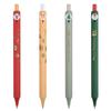 4pcs Merry Christmas Gel Pen Set Coco Bell Celebration Party Gift 0.5mm Ballpoint Black Color Ink Office School