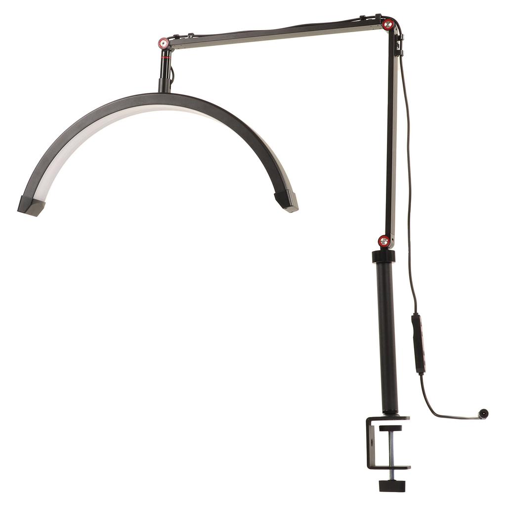 Half Moon Fill Light 360 Degrees  Rotation Brightness Color Temperature Adjustable LED Fill Lamp 110?240V