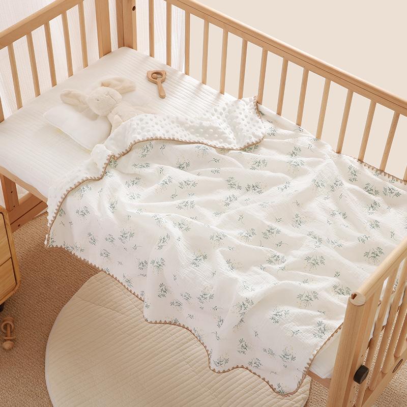 Doudou Blanket Class A Cotton Gauze Soft Baby Bath Towel Newborn Blanket Children'S Quilt Spring And Summer Baby Bag Quilt