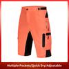 WOSAWE Motorcycle Shorts Men Loose Fit Multi-Pockects MTB Shorts Downhill Mountain Bike Motocross Racing Moto Summer Short Pants