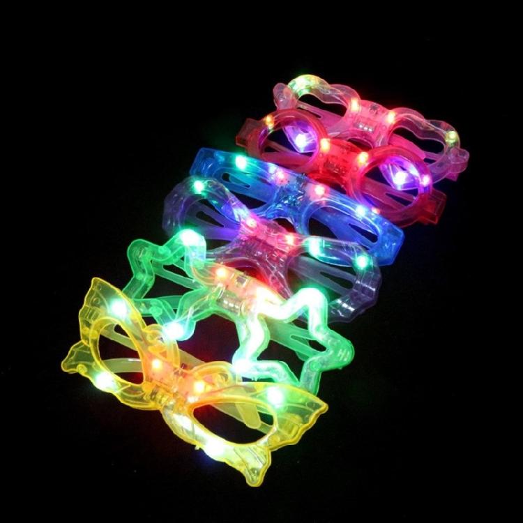 Рождественские Очки Светящиеся LED Новогодние Очки для Подростков Рождественские Украшения
