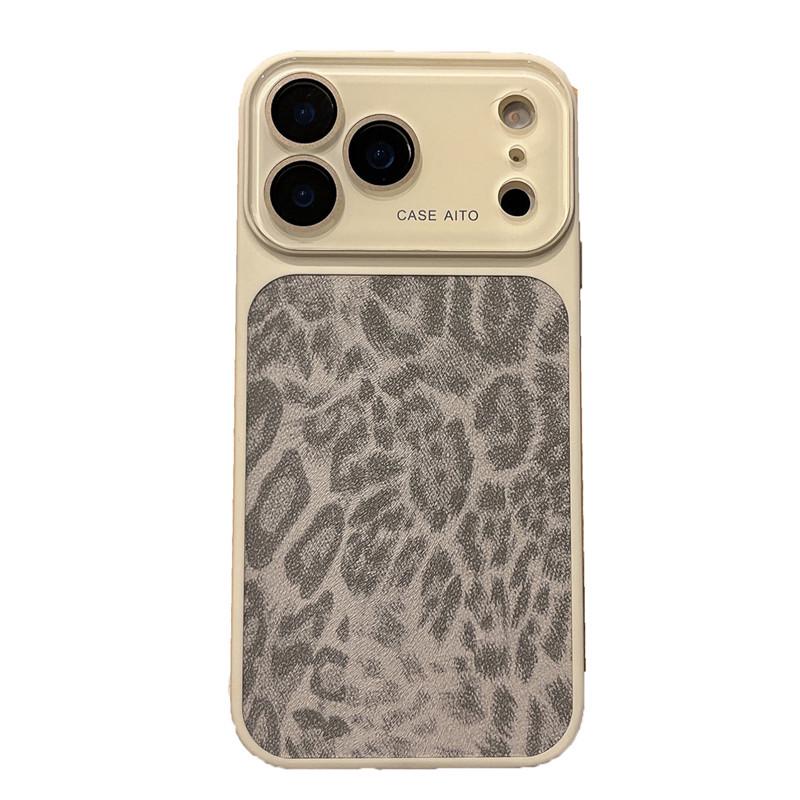 Защитный чехол-наклейка со скином под леопарда для Apple iPhone 13-17, включая iPhone 16 PRO.