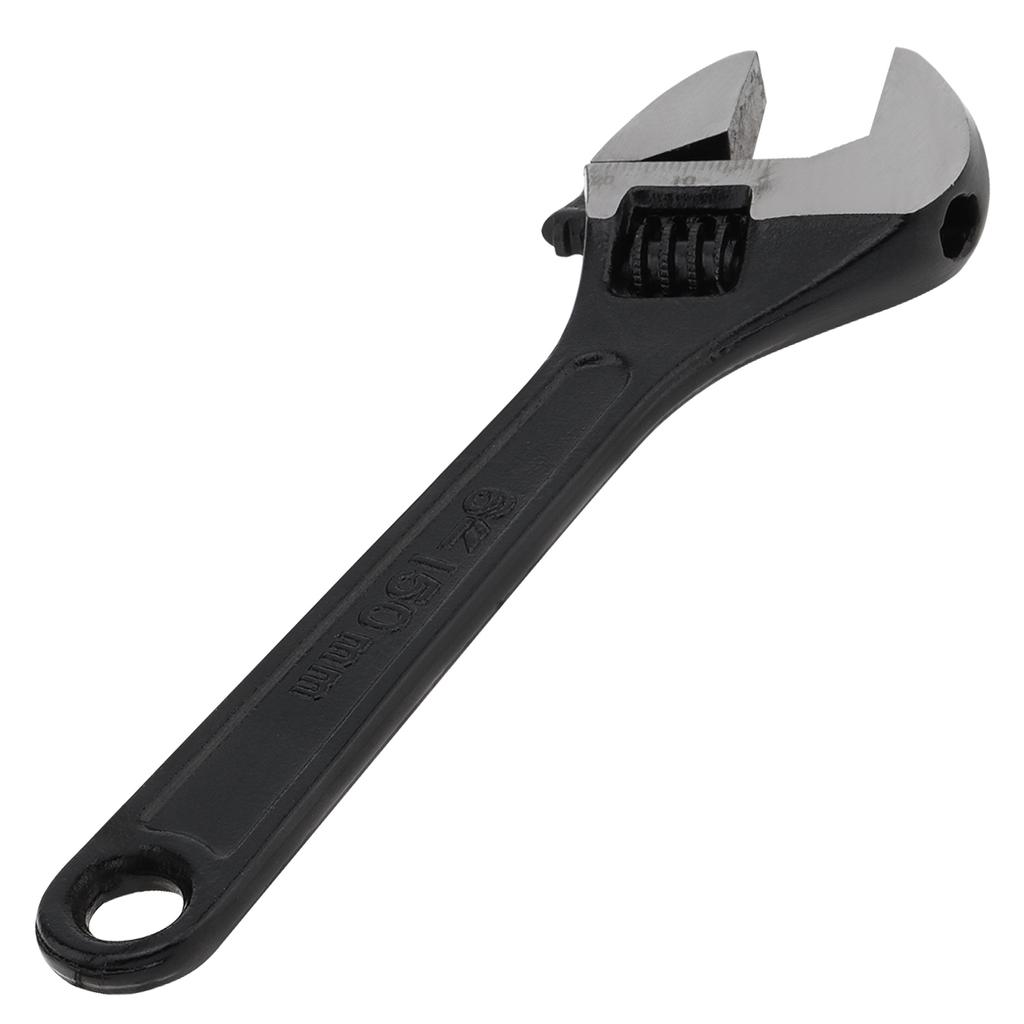 4 / 6 / 8 / 10 Inch Clear Scale Ruler Adjustable Wrench with Maximum Gripping Power, Heavy Duty Drop Forged Steel Open End Wrench