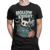Мужские футболки Hollow Knight Cereal Забавные Чистый хлопок Футболка с коротким рукавом Футболка с круглым вырезом Одежда Новое поступление