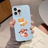 60 штук мультяшных наклеек с лисами для детских DIY-журналов и бутылок для воды