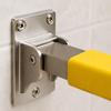 Wall Mounted Toilet Grab Bar Foldable Folding Toilet Handrail Folding Grab Bar Sturdy Flip up Support Rail 304 Stainless Steel