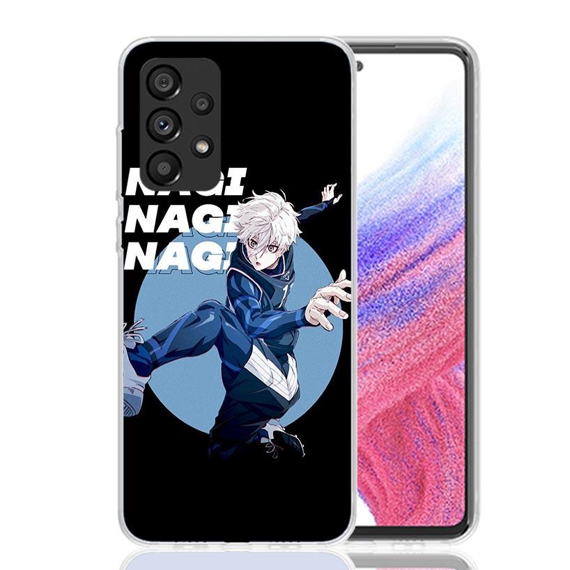 Чехол для телефона Blue Lock Football Anime для Samsung Galaxy A17 A16 A15 A14 A13 A57 A56 A55 A54 A53 A37 A36 A35 A34 A33 A26 A25 A24 A