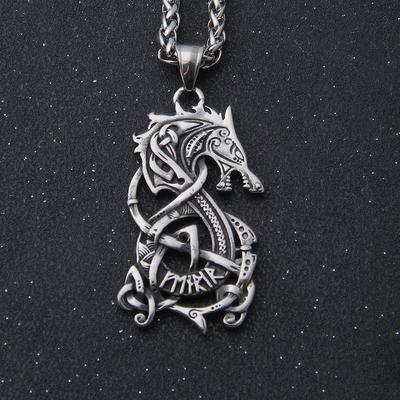Скандинавская мифология Викинг Дракон Фафнир Ожерелье Подвеска Мужская Скандинавская Уроборос Йормунганд Локи Ожерелье Подвесной Дракон Скандинавская Змея Скандинавская