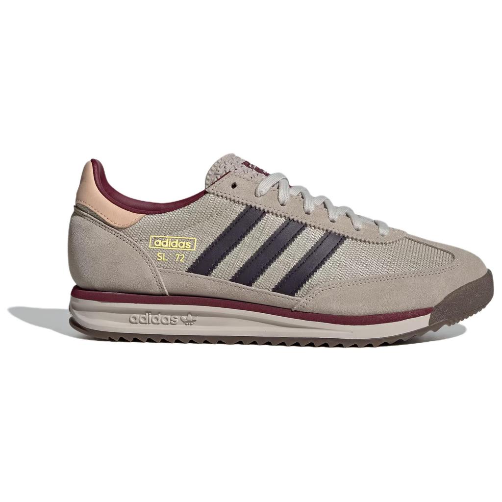 adidas Оригинальные повседневные кроссовки Originals SL 72 RS с низким верхом, унисекс, коричневые, JI2485