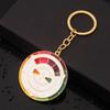 Rotatable Color Wheel Keyring Color Wheel Rotable Color Palette Keychain  Keychain Accessories