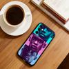 The film Moonlight Phone Case Black Silicone Soft For Samsung Galaxy A73,A72,A71,A70,A53,A52,A51