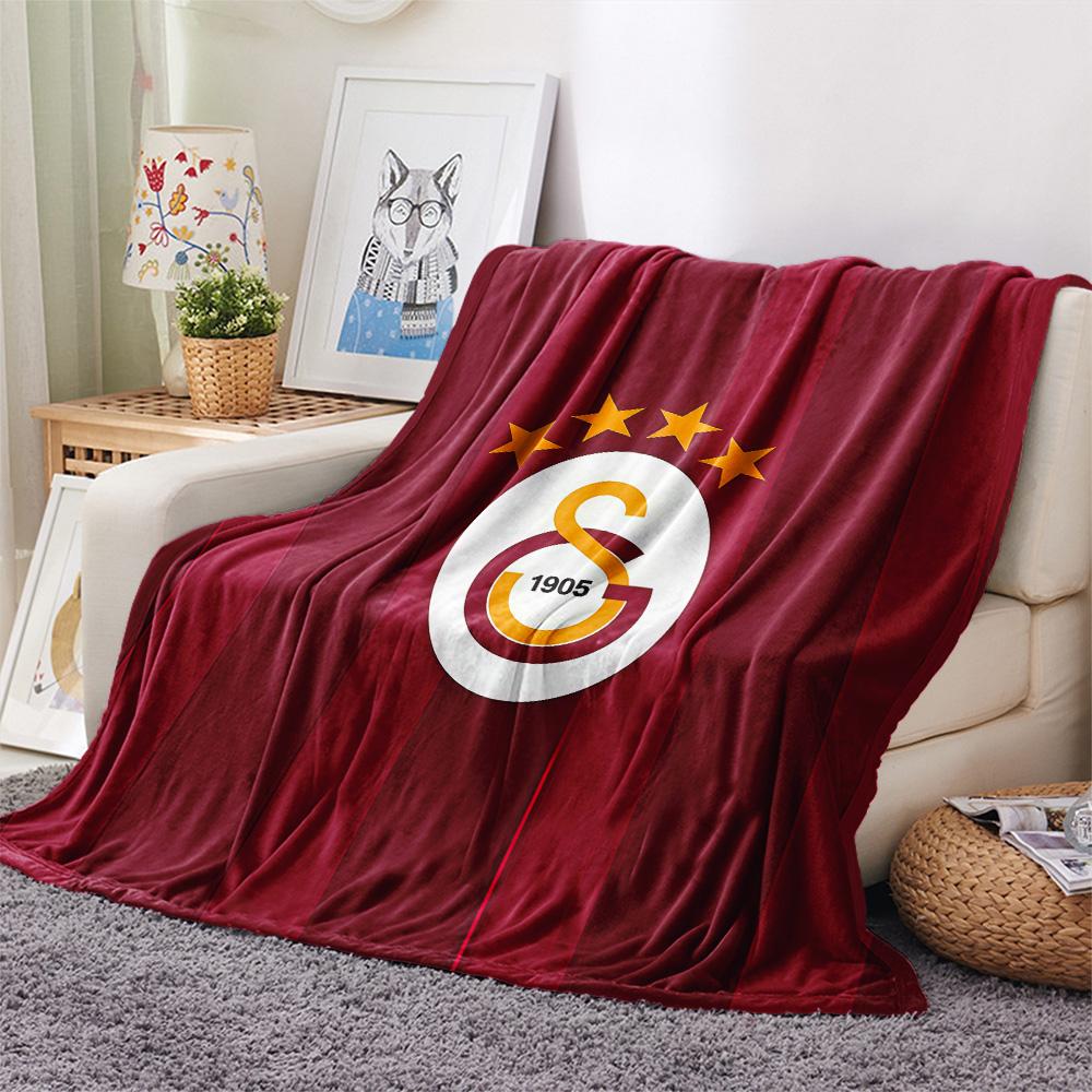 Galatasaray SK3 Flannel Blanket, High quality Comfortable for All Seasons, Home Decor, Warmth and Comfort