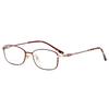 Ultralight Women Metal Alloy Glasses Frame Myopia Spectacles Frames Comfortable Full Rim Fashion Optical Eyewear