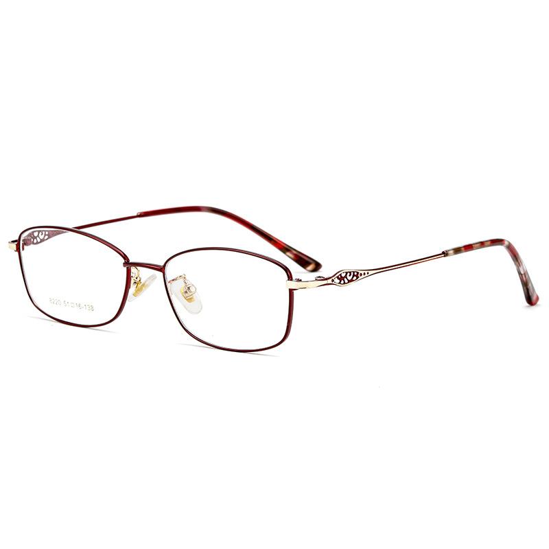 Ultralight Women Metal Alloy Glasses Frame Myopia Spectacles Frames Comfortable Full Rim Fashion Optical Eyewear