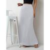 Women's Spring New Fashion Simple Long Skirt