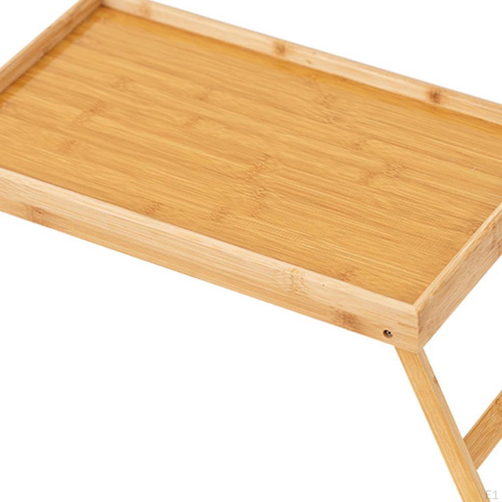 Поднос для кровати, столик для ноутбука со складными ножками, многофункциональный, удобный для переноски завтрак