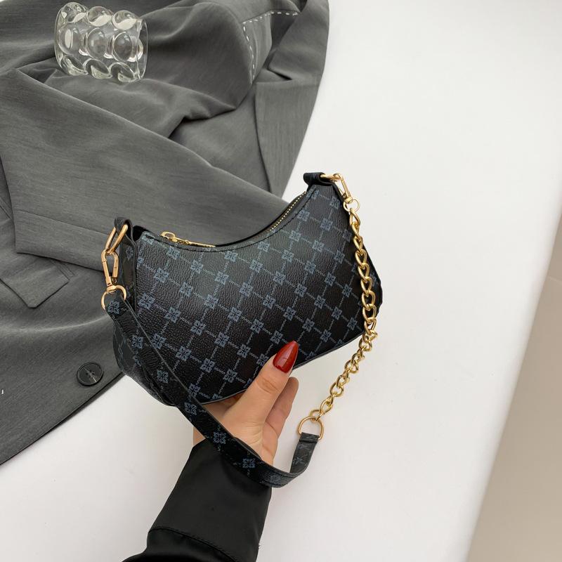 Simple Casual Underarm Bag Niche Design Small Bag Women's Bag 2024 New Trend Fashion Retro Shoulder Bag