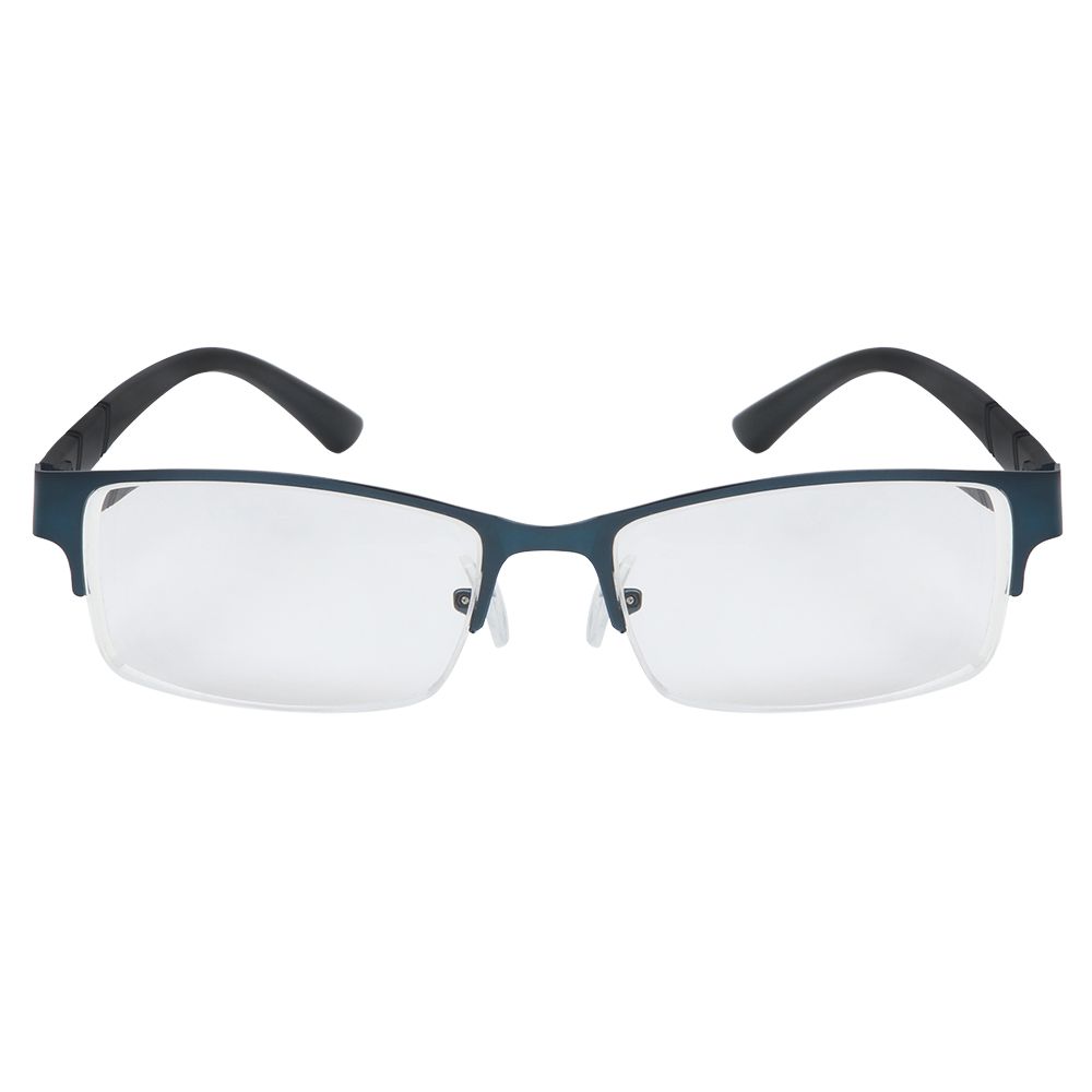 Портативная квадратная оправа 0~600 диоптрий Металлические очки для коррекции зрения Миопия Очки для чтения