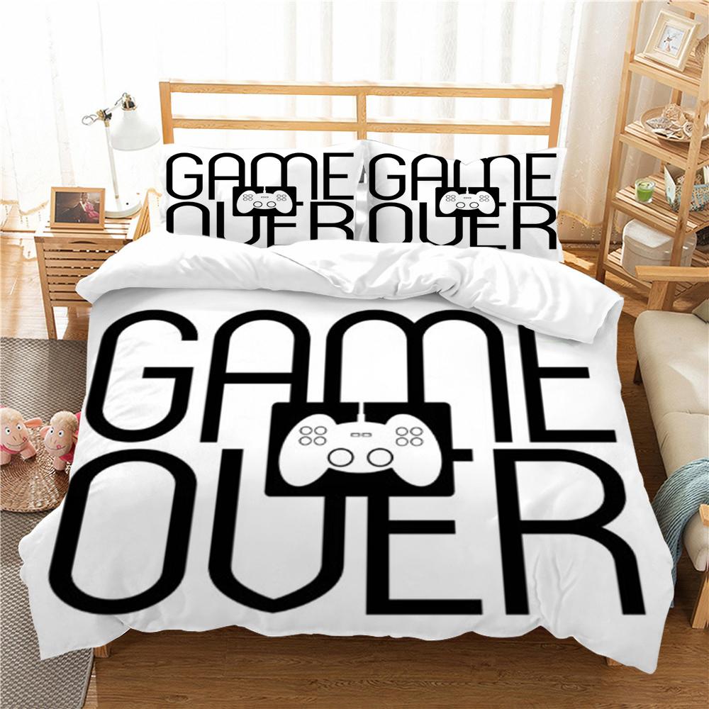 3D Gamepad Printing Home Textiles Bedding Suit Microfiber Quilt Cover Cool Comforter Duvet Covers