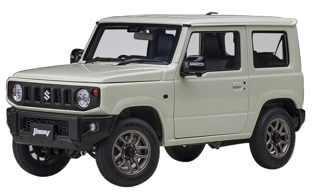 AUTOart Suzuki Jimny Белый перламутр Готовое изделие 78505 1/18 (JB64)