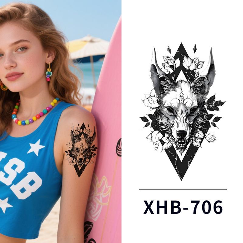 Body Shoulder Arm New Designs Skin Safe Non-toxic Temporary Tattoo/ Tatto/ Tatoo/ Tato Stickers Men