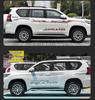 Toyota Prado 10-22 Модели Автомобильная Полоса на Кузов Наклейка на Поясную Линию.