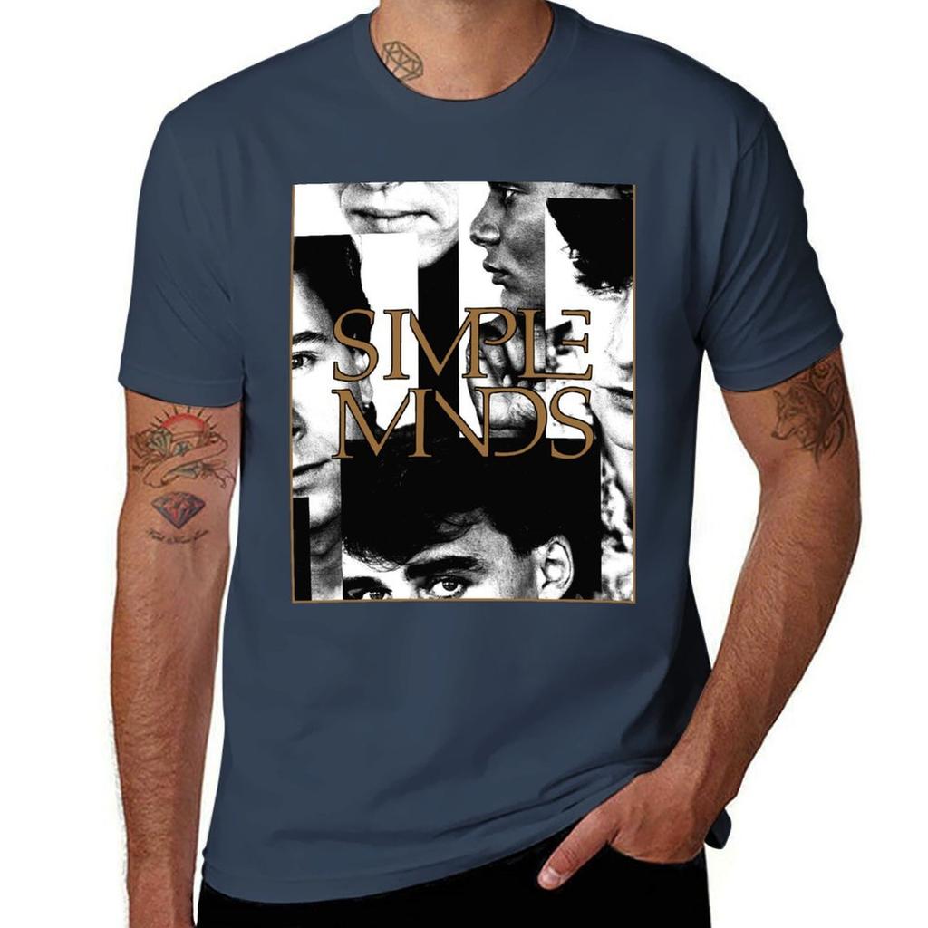Simple Minds Once Upon A Time TShirt Big and Tall Short Sleeve Tee TShirt