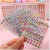 Kids Nail Stickers – 13.4 7.8 cm Decorative Sticker Sheets for Children, Assorted Patterns