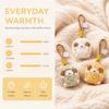 Mini Size Lamb Doll Ornament Soft Plush Mini Sheep Pendant Ornament Plush Keychain  Bag Charm