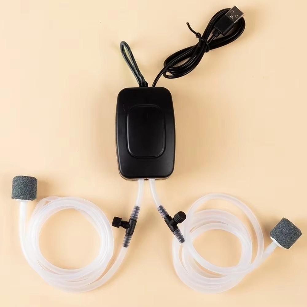 USB Oxygen Pump with Air Stone Aquarium Filter Aquarium Air Pump Kit Fishing Tank Accessories