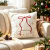 Christmas Tree Pillow Covers, Xmas Decorative Cushion Cases, Holiday Sofa Throw Pillow Cases, 40x40 cm, 2 Pack