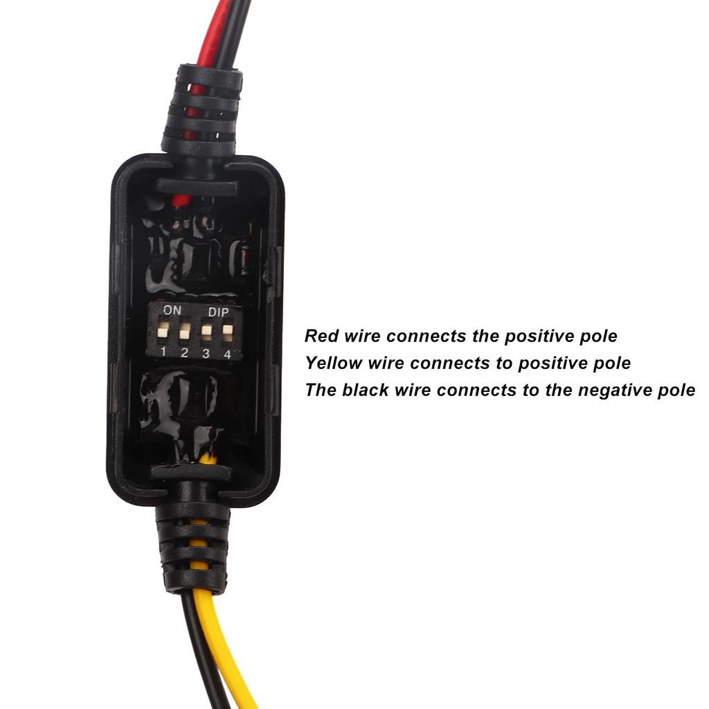 4 шт. Контроллер мигания стоп-сигнала, модуль мигалки для автомобиля, DC9-26V, LED мигалка, стробоскопический контроллер, 16 режимов, регулируемый, для автомобиля, мотоцикла