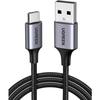 USB Cable - UGREEN - Reinforced USB-C and USB-A Cable - 1 M - Black