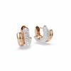 Dextera Rose Gold Tone Mini Hoop Earrings 5738198