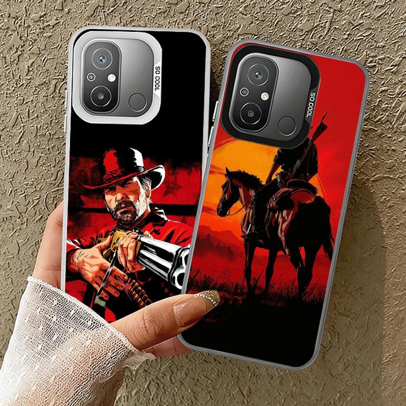 Мягкий чехол для телефона Red Dead R-Redemption для Xiaomi Redmi 15C 15 14C 13C 12C Poco X5 X6 X7 Pro X3 F8 F7 Ultra M8 13 12 Задняя крышка S
