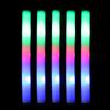 1/10 шт. светодиодные светящиеся палочки цветные RGB флуоресцентные пенопластовые палочки для вечеринки рейв трубка светящаяся лампа Рождество день рождения свадьба украшение вечеринки
