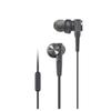 Sony Earphones Deep Bass Model MDR-XB55AP: Canal Type with Remote Control and Microphone, Black MDR-XB55AP B