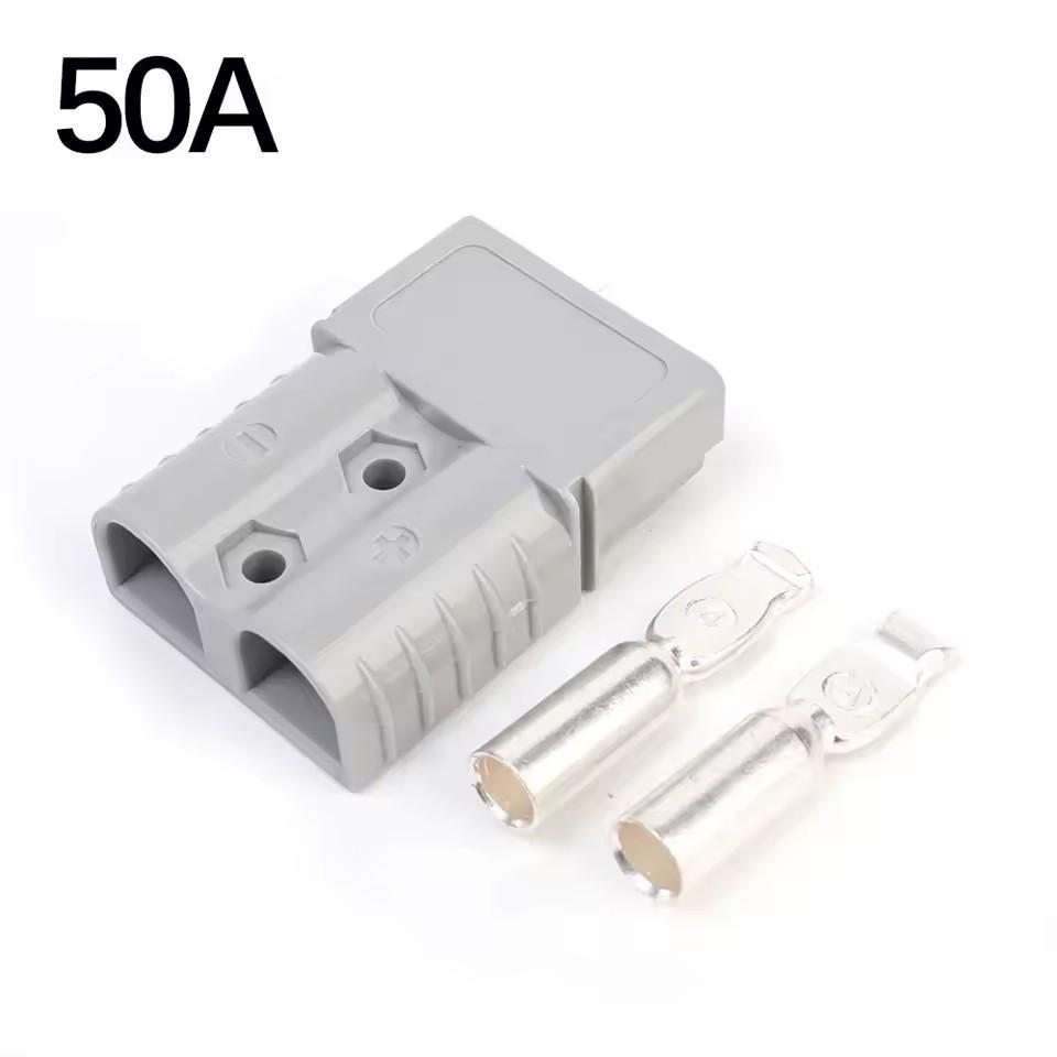 Forklift Battery Connector Plug 50A 120A 175A Quick Connect Disconnect Wire Harness Cable for Winch Trailer Trolling Motor Car