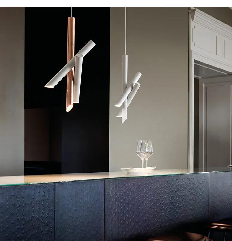 Подвесной светильник Творческая личность дизайнерский подвесной светильник современный простой светильник розовое золото кабинет офисный стол ресторан светильник