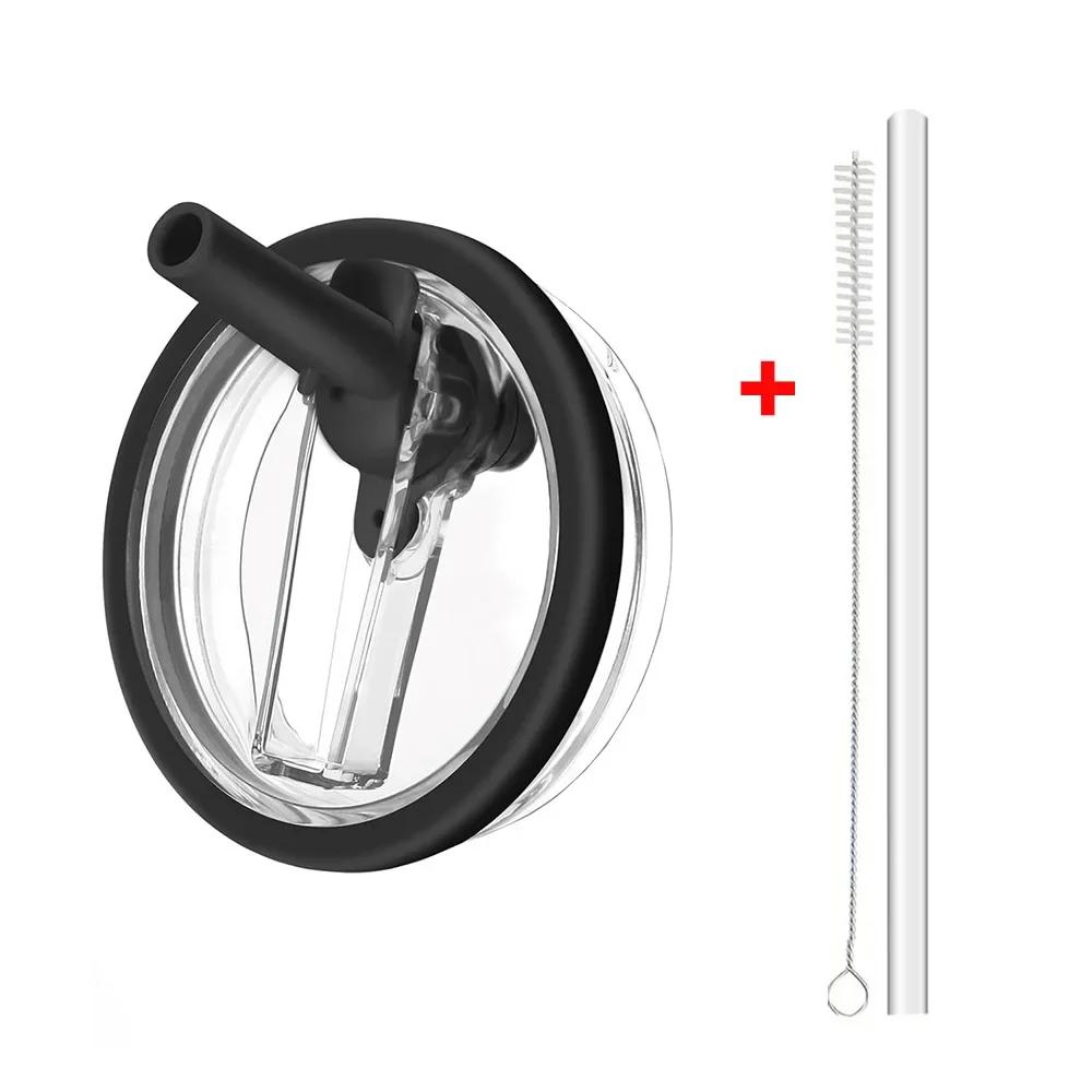 Крышка 40 унций для тамблера Stanley Flip Straw с защитой от протекания, сменная крышка для аксессуаров для стакана Stanley, крышка для соломинки