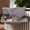 Metal Frame Plush Cat Hammock Comfortable Cat Sleeping Rest Wall Mount Cat Nest  Pet Sleeping