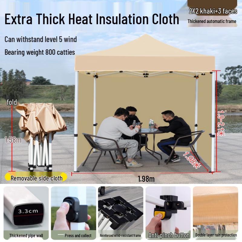 Outdoor Automatic Folding Canopy Tent
