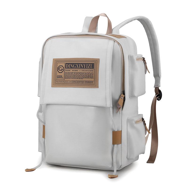 Рюкзак из мягкой кожи большой емкости для мужчин, модный школьный рюкзак, многофункциональная мужская сумка для ноутбука, водонепроницаемые дорожные сумки