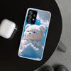 Sunny Clouds Teddy Bear Phone Case Cover for Samsung Galaxy A12 A22 A32 A52 A72 A02S A51 A50S A31 A20S A10S Note 20 Ultra 10 Plu