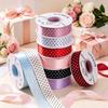Polka Dot Polyester Ribbon for Cake Packaging and Gift Decoration