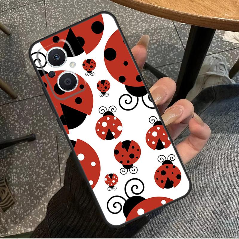 Чехол с изображением божьей коровки для OPPO Reno 10 Pro 4 5 6 7 8 Lite 8T 4Z 5Z OPPO Find X5 Lite X2 X3 Neo X6 Pro