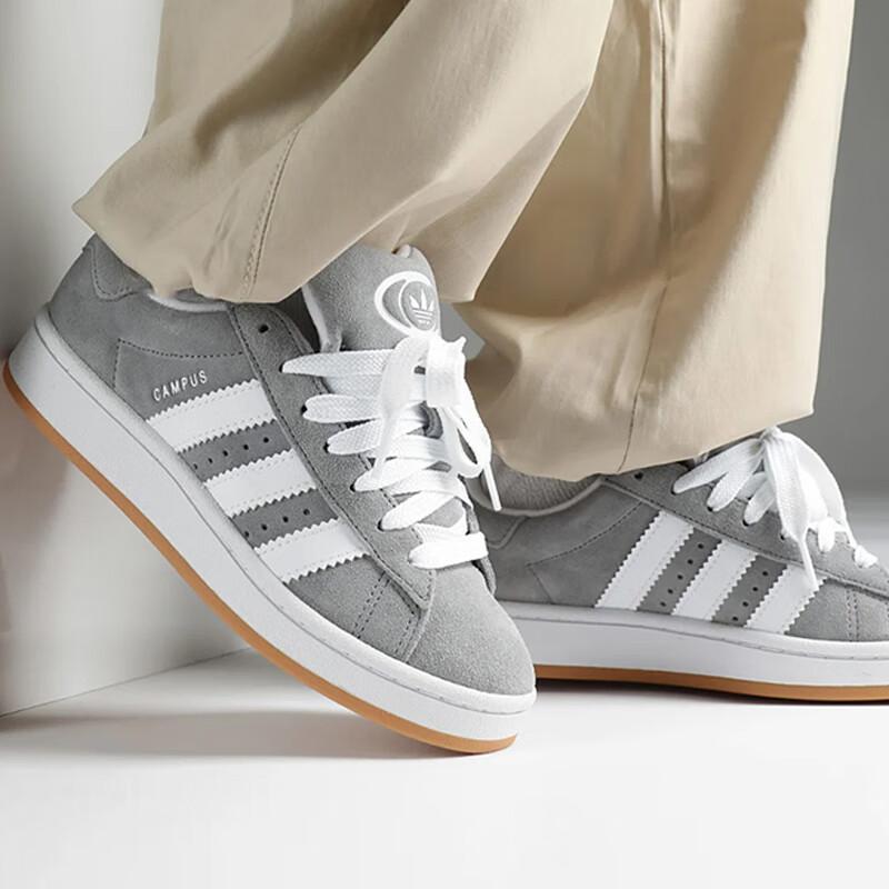 adidas Campus 00-е Серый Резина Дети HQ6507