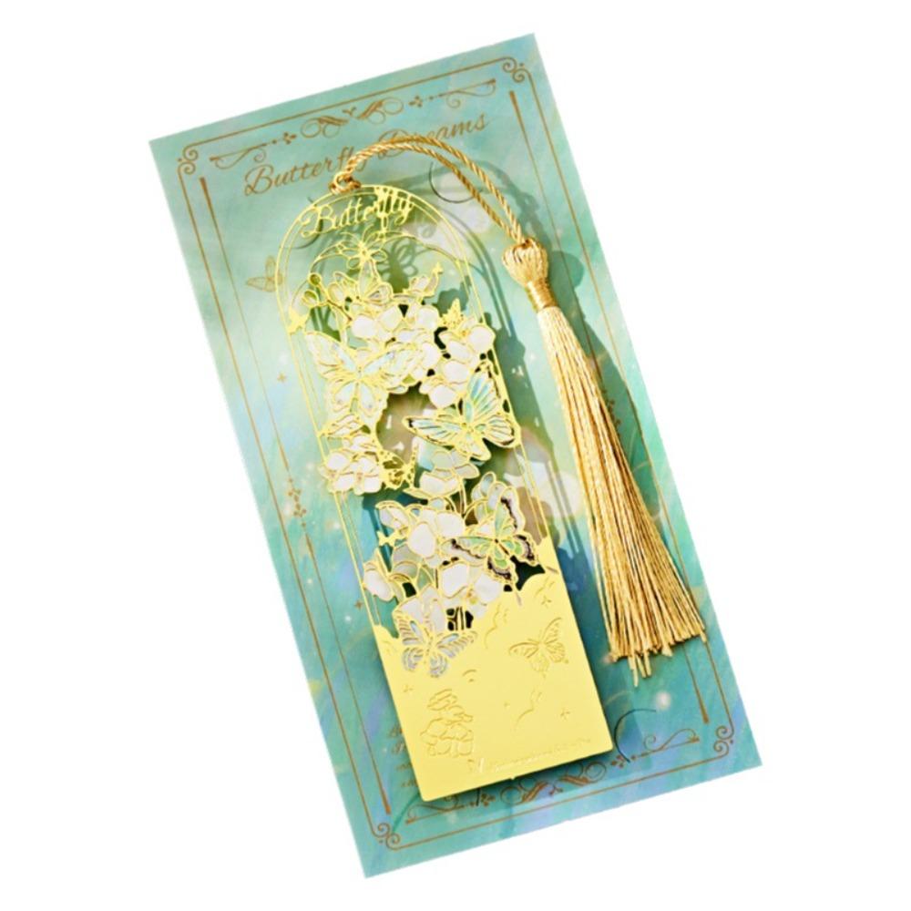 with Tassel Metal Hollow Bookmark Exquisite Reading Stationery  Book Lovers